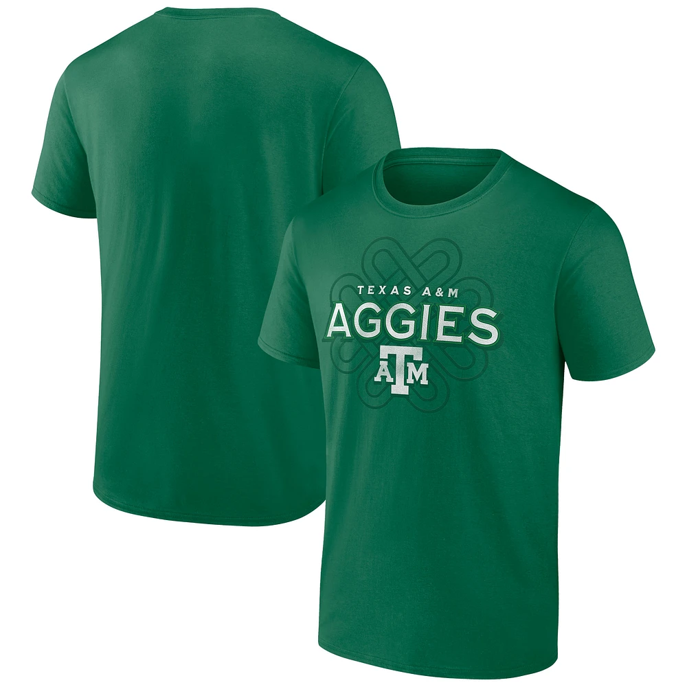 Men's Kelly Green Texas A&M Aggies Celtic Knot T-Shirt