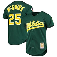 Men's Mitchell & Ness Mark McGwire Green Athletics 1997 Cooperstown Collection Authentic Jersey