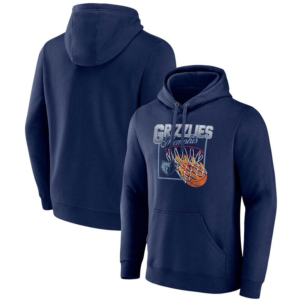 Men's Navy Memphis Grizzlies Alley Oop Pullover Hoodie
