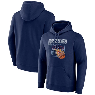 Men's Navy Memphis Grizzlies Alley Oop Pullover Hoodie