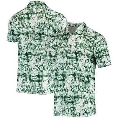 Men's Antigua Green Athletics Vivid Polo