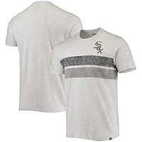 Men's '47 Heathered Gray Chicago White Sox Team Logo T-Shirt