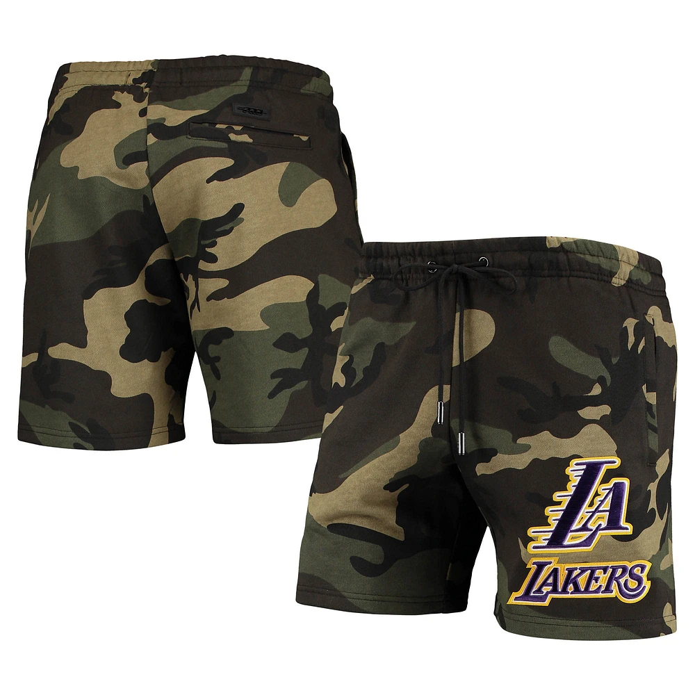 Men's Pro Standard Camo Los Angeles Lakers Team Shorts