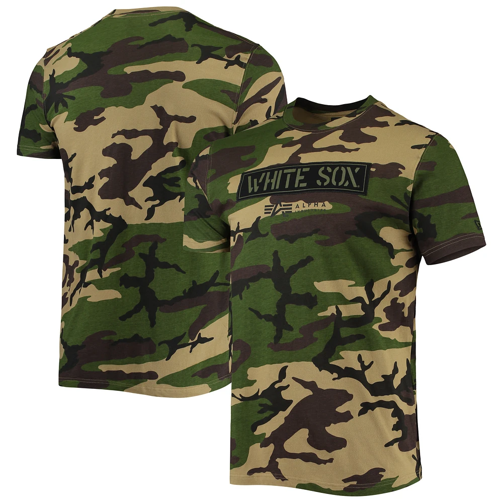 Men's New Era Camo Chicago White Sox Club T-Shirt