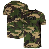 Men's New Era Camo Los Angeles Dodgers Club T-Shirt