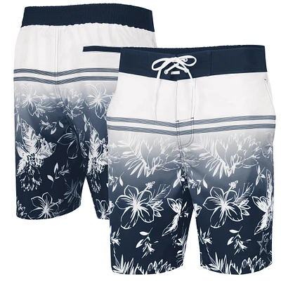 Men's G-III Sports by Carl Banks Navy Dallas Cowboys Swim Island Volley - Swim Shorts