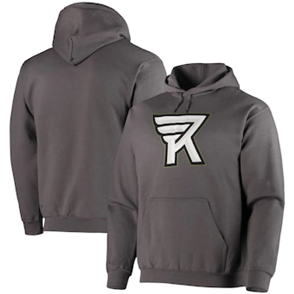 Men's Charcoal Rochester Knighthawks Solid Pullover Hoodie