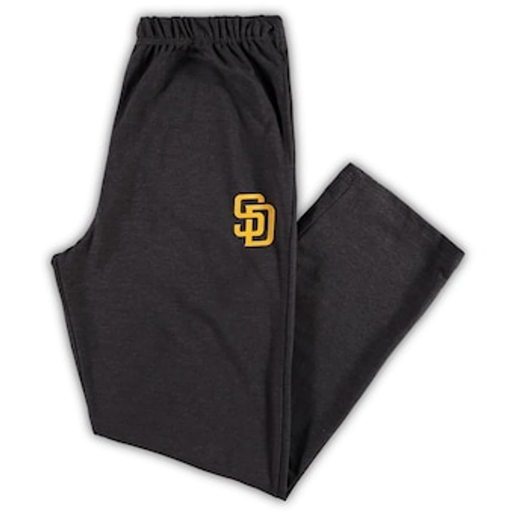 Men's Heathered Charcoal San Diego Padres Big & Tall Pajama Pants