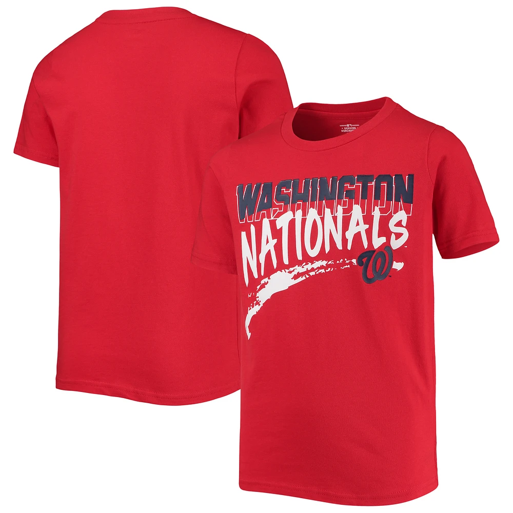 Youth Red Washington Nationals Big Deal T-Shirt