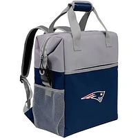 New England Patriots Colorblock Backpack Cooler