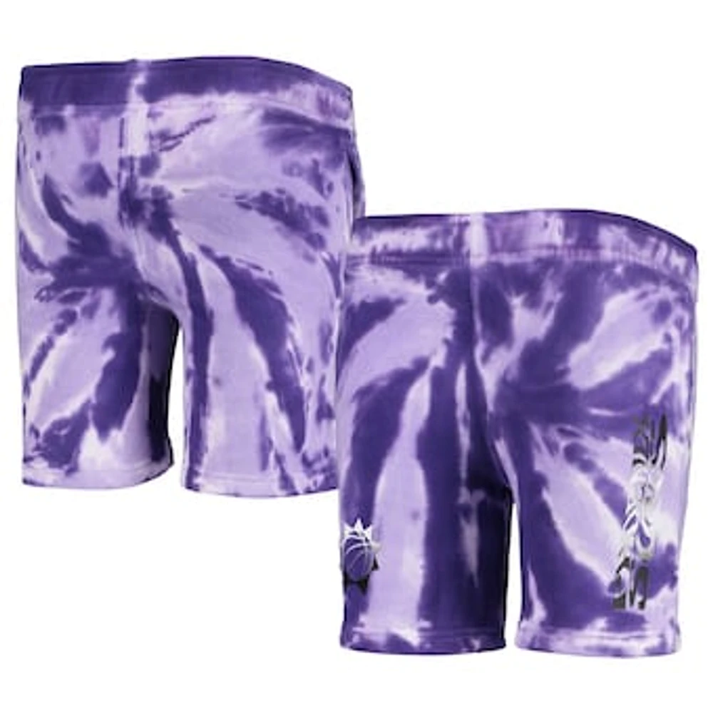 Preschool White/Purple Phoenix Suns Santa Monica Shorts