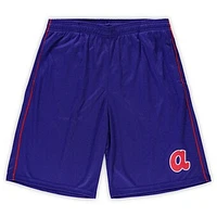Men's Profile Royal Atlanta Braves Big & Tall Mesh Shorts