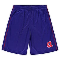 Men's Profile Royal Atlanta Braves Big & Tall Mesh Shorts