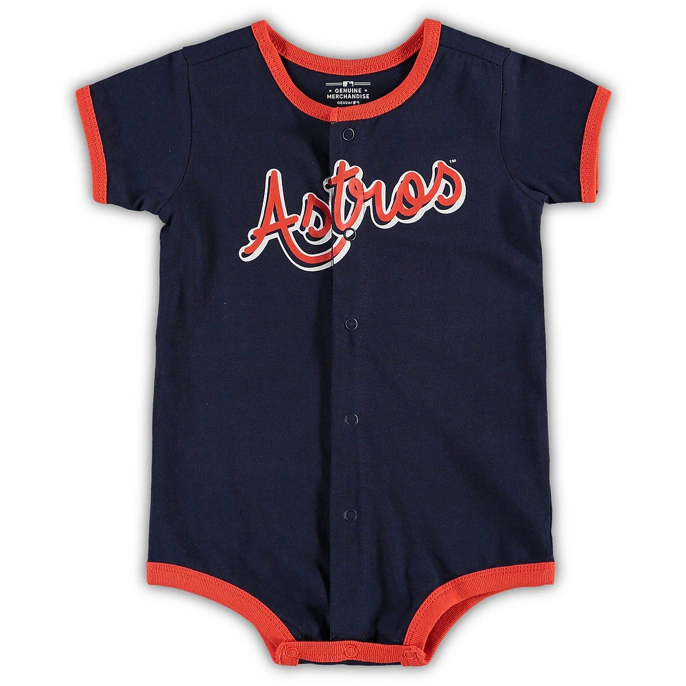 Infant Navy Houston Astros Power Hitter Romper