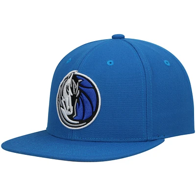 Men's Mitchell & Ness Blue Dallas Mavericks Ground 2.0 Snapback Hat