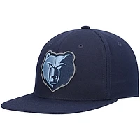 Men's Mitchell & Ness Navy Memphis Grizzlies Ground 2.0 Snapback Hat