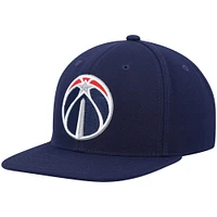 Men's Mitchell & Ness Navy Washington Wizards Ground 2.0 Snapback Hat