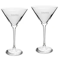 Columbia Renegades Two-Piece Traditional 10oz. Martini Glass Set