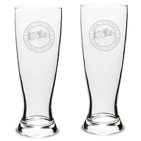 Oberlin Yeomen 23oz. 2-Piece Stylish University Pilsner Set