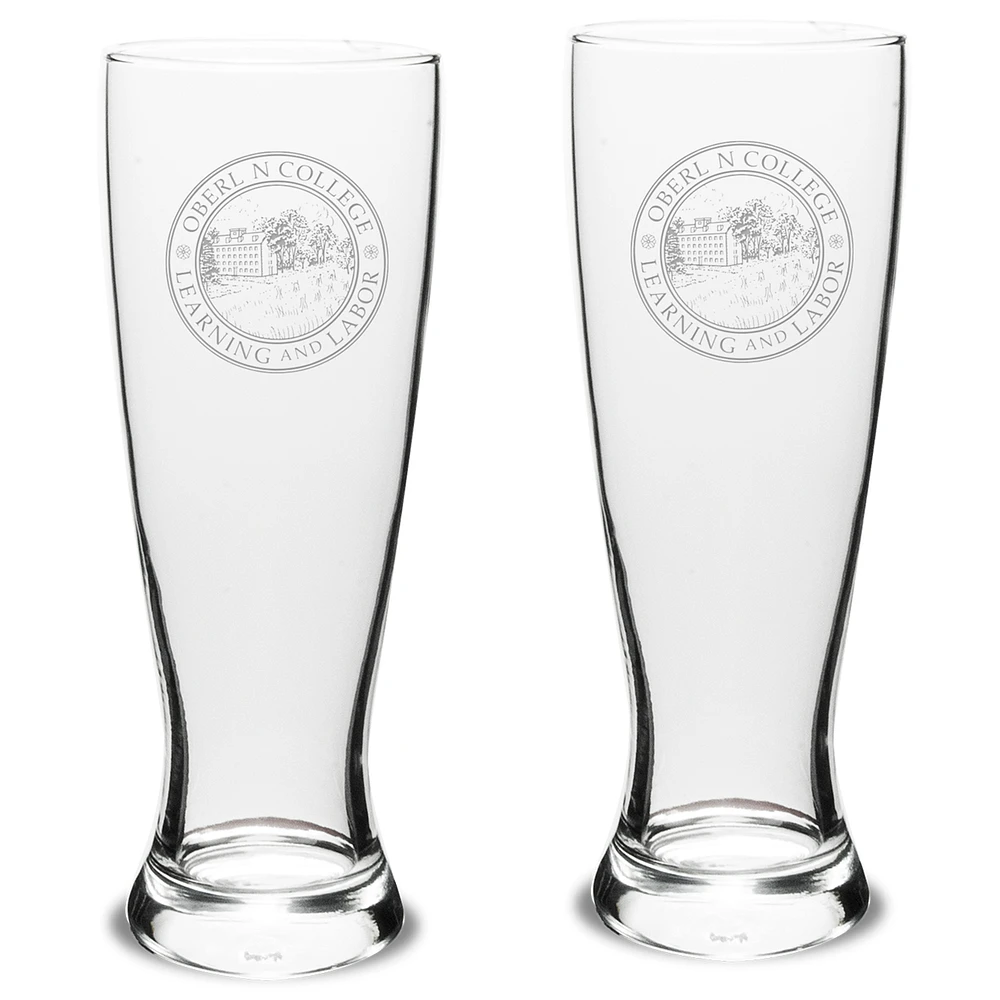 Oberlin Yeomen 23oz. 2-Piece Stylish University Pilsner Set