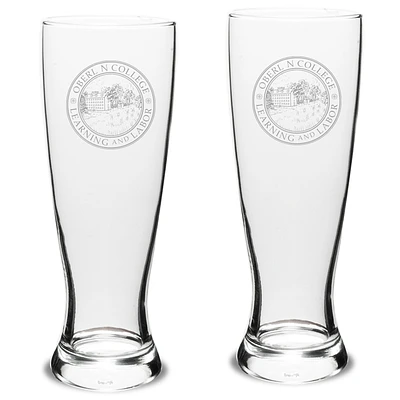 Oberlin Yeomen 23oz. 2-Piece Stylish University Pilsner Set