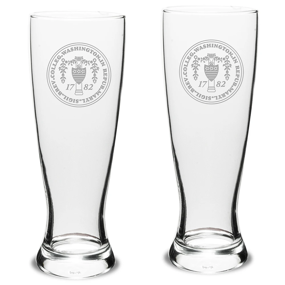 Washington College Shoremen 23oz. 2-Piece Stylish University Pilsner Set