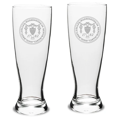 Washington College Shoremen 23oz. 2-Piece Stylish University Pilsner Set