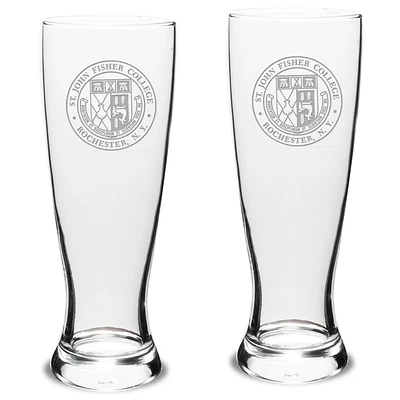St John Fisher Cardinals 23oz. 2-Piece Stylish University Pilsner Set