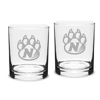 Northwest Missouri State Bearcats 14oz. 2-Piece Classic Double Old-Fashioned Glass Set