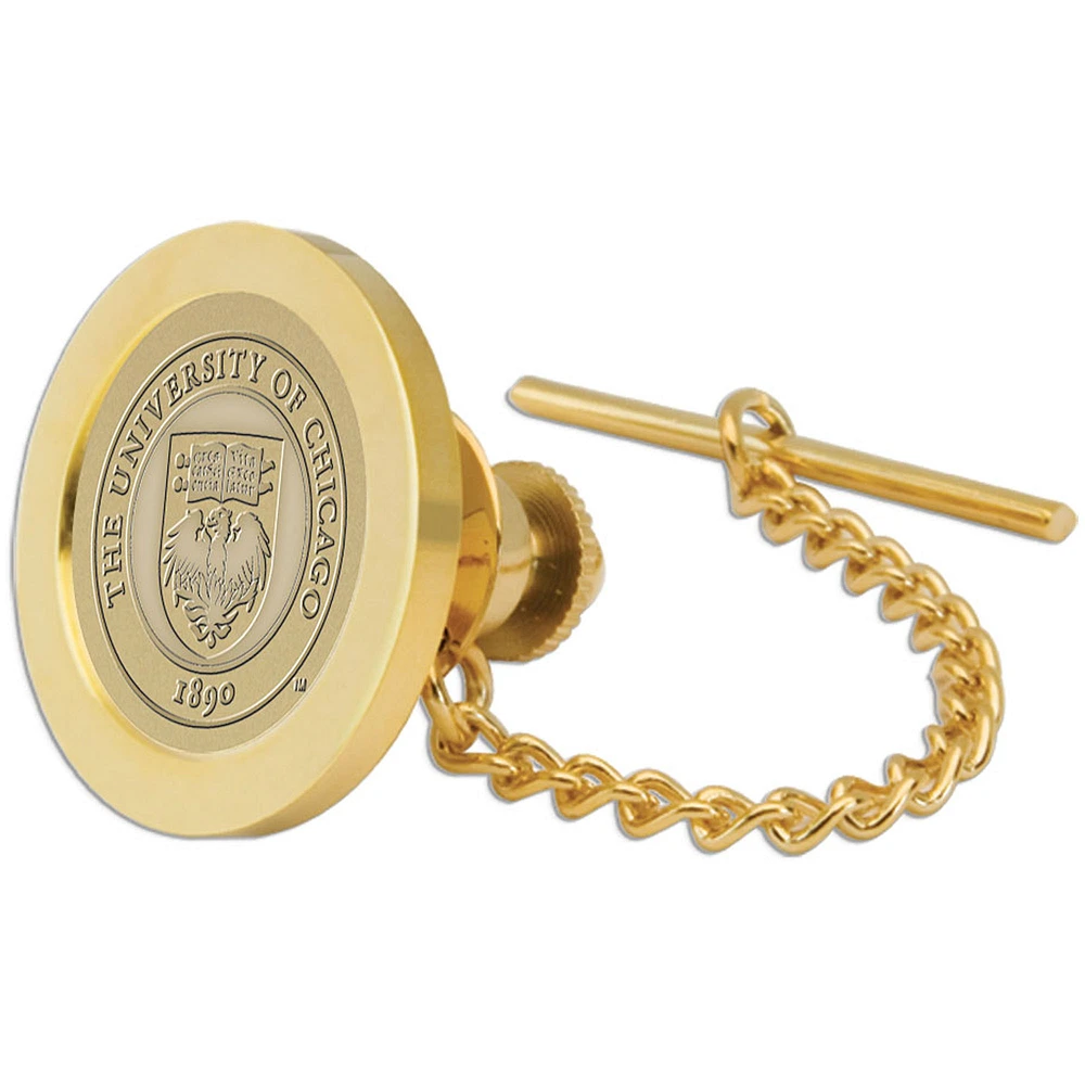Gold UChicago Maroons Tie Tack/Lapel Pin