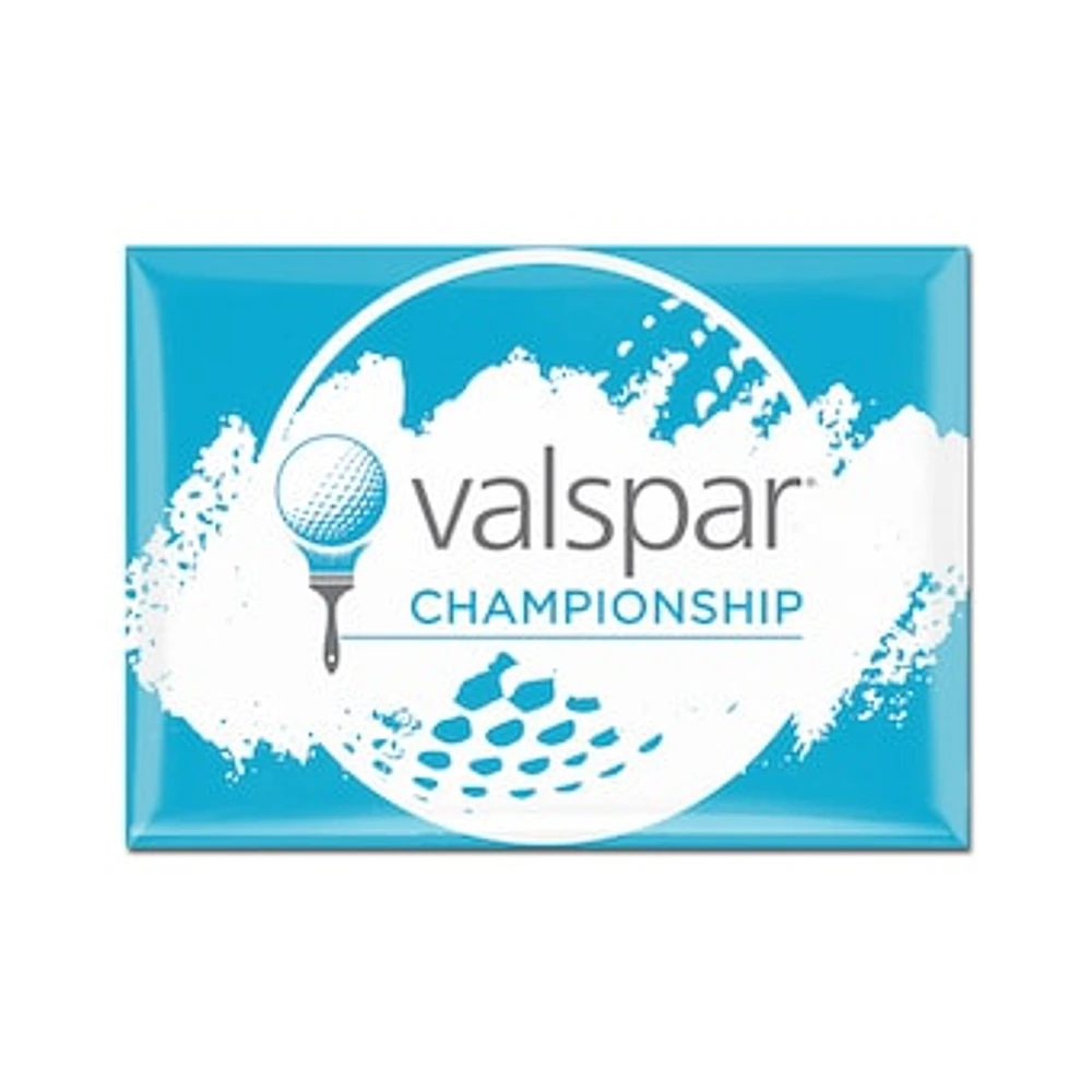 WinCraft Valspar Championship 2.5'' x 3.5'' Metal Fridge Magnet