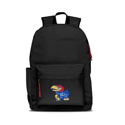 Black Kansas Jayhawks Campus Laptop Backpack