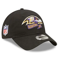 Men's New Era /Black Baltimore Ravens 2022 Sideline