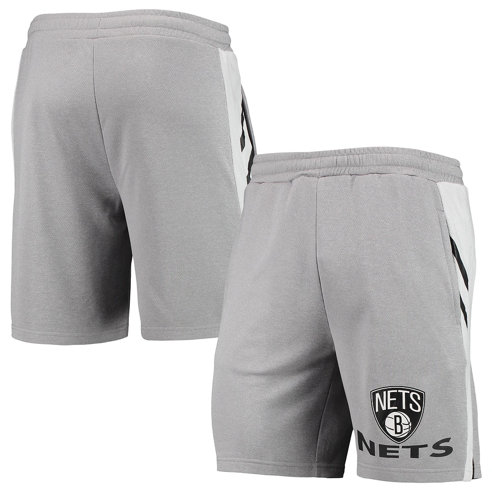 Men's Concepts Sport Gray Brooklyn Nets Stature Shorts