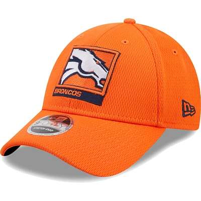 Men's New Era Orange Denver Broncos A-Frame - 9FORTY Snapback Hat