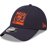 Men's New Era Navy Chicago Bears A-Frame - 9FORTY Snapback Hat