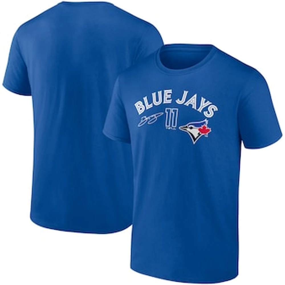 Men's Fanatics Bo Bichette Royal Toronto Blue Jays Player Name & Number T-Shirt