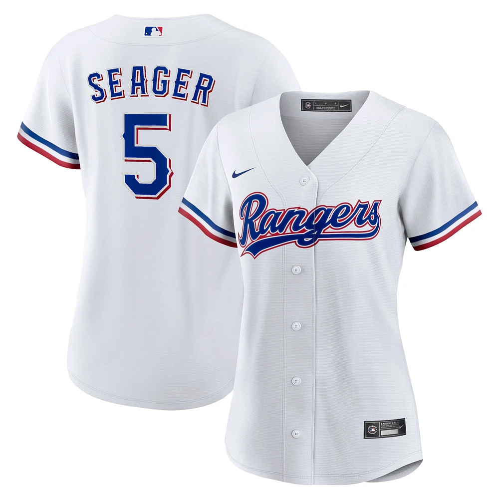 Women's Nike Corey Seager White Texas Rangers Home Replica Player Jersey