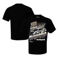 Men's Stewart-Haas Racing Team Collection Black Aric Almirola Smithfield Groove T-Shirt