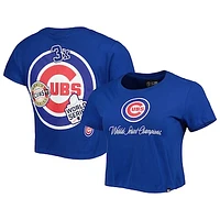 Women's New Era Blue Chicago Cubs Historic Champs T-Shirt