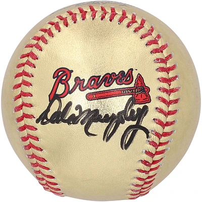 Dale Murphy Atlanta Braves Autographed Gold Leather Baseball