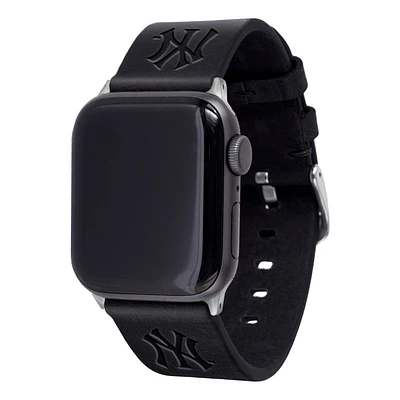 New York Yankees Leather Apple Watch Band