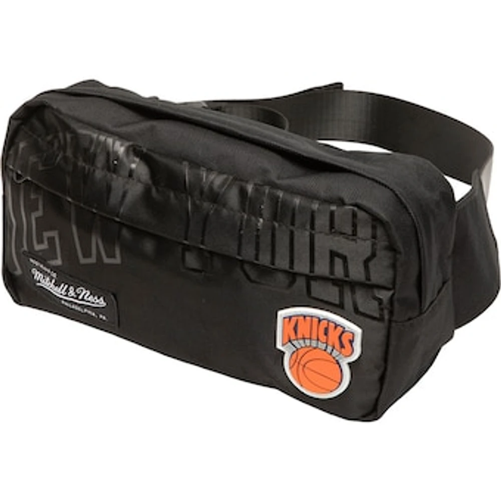 Women's Mitchell & Ness Black New York Knicks Hardwood Classics Fanny Pack