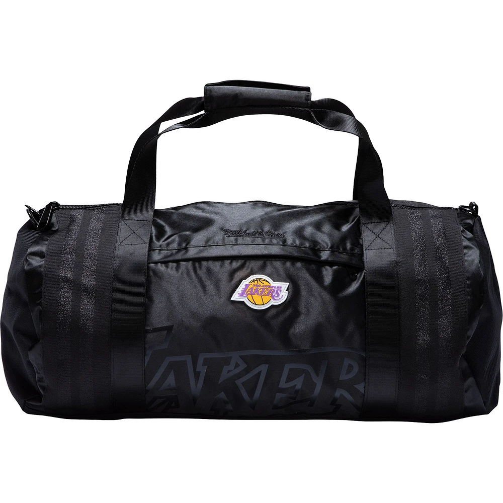 Mitchell & Ness Los Angeles Lakers Hardwood Classics Satin Duffel Bag