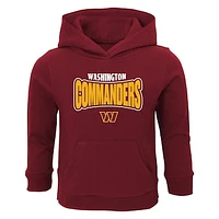 Toddler Burgundy Washington Commanders Draft Pick Pullover Hoodie