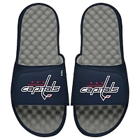 Youth ISlide Navy/Gray Washington Capitals Slide Sandals