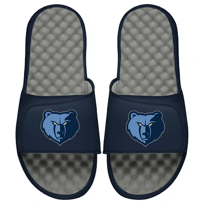 Youth ISlide Navy/Gray Memphis Grizzlies Slide Sandals