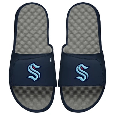 Youth ISlide Navy/Gray Seattle Kraken Slide Sandals