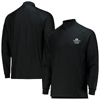 Men's FootJoy Black Farmers Insurance Open ProDry Performance Raglan Long Sleeve Mock Top