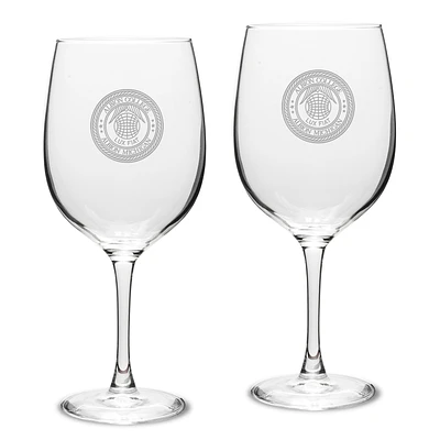 Albion Britons 19oz. 2-Piece Traditional Robusto Red Wine Table Glass Set